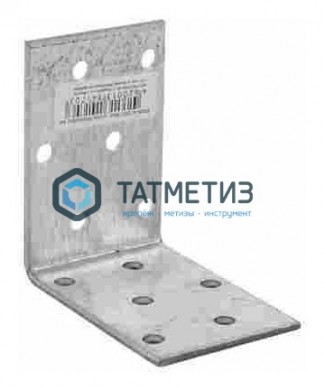 Крепежный уголок KU  60x60x40х2,0 мм  (20 шт/уп) |  «ТАТМЕТИЗ» Крепежный уголок KU  60x60x40х2,0 мм  (20 шт/уп) -  магазин крепежа «ТАТМЕТИЗ»