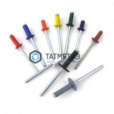 Заклепки ZK ал/ст 3,2x 8 RAL 2004 (1000 шт/уп) |  «ТАТМЕТИЗ» Заклепки ZK ал/ст 3,2x 8 RAL 2004 (1000 шт/уп) -  магазин крепежа «ТАТМЕТИЗ»
