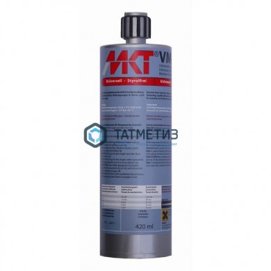 Хим. анкер MKT (Германия) VMU plus - Polar картридж 420 мл + 1 смеситель |  «ТАТМЕТИЗ» Хим. анкер MKT (Германия) VMU plus - Polar картридж 420 мл + 1 смеситель -  магазин крепежа «ТАТМЕТИЗ»