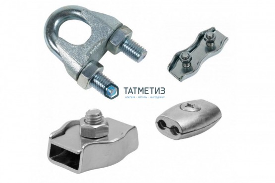 Зажим алюм. 6,0мм DIN 3093 |  «ТАТМЕТИЗ» Зажим алюм. 6,0мм DIN 3093 -  магазин крепежа «ТАТМЕТИЗ»
