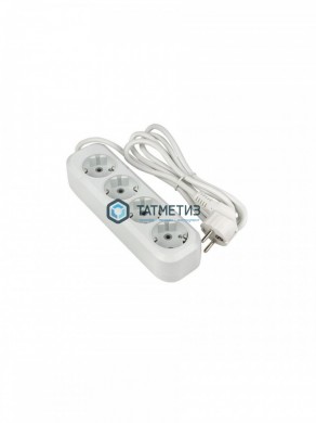 Удлинитель бытовой 4х5м с/з, 13А, ПВС 3х1,0, АВС-пластик Universal E-304 |  «ТАТМЕТИЗ» Удлинитель бытовой 4х5м с/з, 13А, ПВС 3х1,0, АВС-пластик Universal E-304 -  магазин крепежа «ТАТМЕТИЗ»