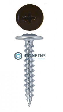 Саморез п/ш остр. 4,2x25  RAL 8017  (1000 шт/уп) DR |  «ТАТМЕТИЗ» Саморез п/ш остр. 4,2x25  RAL 8017  (1000 шт/уп) DR -  магазин крепежа «ТАТМЕТИЗ»