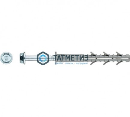 Дюбель фасадный TSX-500 10х200 (100/25шт) |  «ТАТМЕТИЗ» Дюбель фасадный TSX-500 10х200 (100/25шт) -  магазин крепежа «ТАТМЕТИЗ»