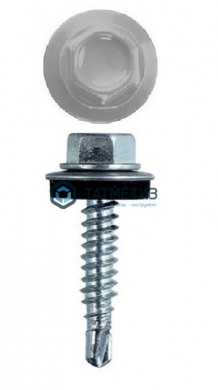 Саморез окраш.кров. 5,5х25 /7004/ DAXMER M (10х250) |  «ТАТМЕТИЗ» Саморез окраш.кров. 5,5х25 /7004/ DAXMER M (10х250) -  магазин крепежа «ТАТМЕТИЗ»