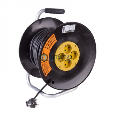 Удлинитель силовой на катушке 4 гнезда с/з 30 м 3х1,5мм², OPTIMA PROCONNECT |  «ТАТМЕТИЗ» Удлинитель силовой на катушке 4 гнезда с/з 30 м 3х1,5мм², OPTIMA PROCONNECT -  магазин крепежа «ТАТМЕТИЗ»