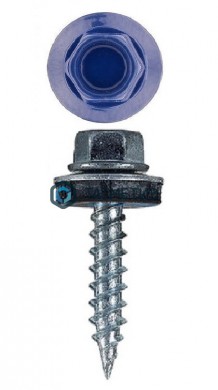 Саморез окрашенный кров. острый 4,8х19 /5002/ (250 шт/уп) ТК |  «ТАТМЕТИЗ» Саморез окрашенный кров. острый 4,8х19 /5002/ (250 шт/уп) ТК -  магазин крепежа «ТАТМЕТИЗ»