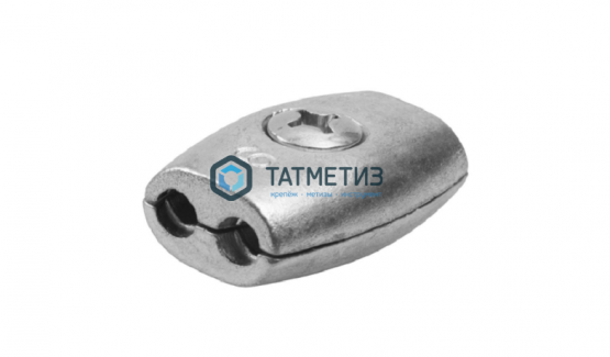 Зажим для троса бочонок АРТ 814391 А4  4 мм |  «ТАТМЕТИЗ» Зажим для троса бочонок АРТ 814391 А4  4 мм -  магазин крепежа «ТАТМЕТИЗ»