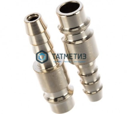 Ниппель универсальный быстросъемный ("папа") со штуцером "елка" под шланг 8мм, 2 шт//Stels |  «ТАТМЕТИЗ» Ниппель универсальный быстросъемный ("папа") со штуцером "елка" под шланг 8мм, 2 шт//Stels -  магазин крепежа «ТАТМЕТИЗ»