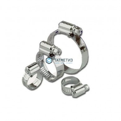 Хомут червячный   21-38мм-12,7мм  (100) |  «ТАТМЕТИЗ» Хомут червячный   21-38мм-12,7мм  (100) -  магазин крепежа «ТАТМЕТИЗ»
