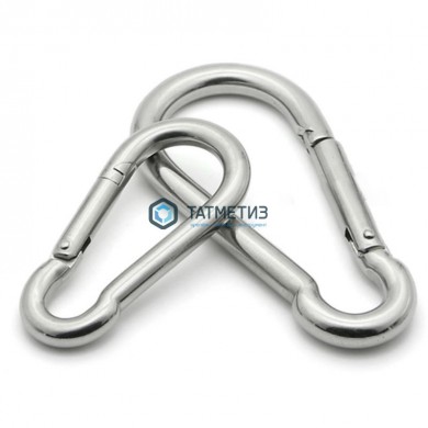Карабин DIN 5299C 15  (5) |  «ТАТМЕТИЗ» Карабин DIN 5299C 15  (5) -  магазин крепежа «ТАТМЕТИЗ»