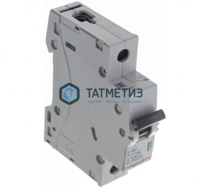 Выключатель автоматический модульный 1п C 25А 4.5кА RX3 Legrand |  «ТАТМЕТИЗ» Выключатель автоматический модульный 1п C 25А 4.5кА RX3 Legrand -  магазин крепежа «ТАТМЕТИЗ»
