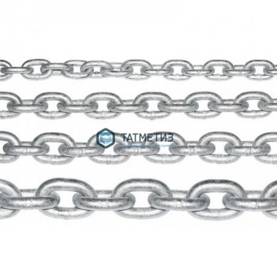 Цепь DIN 766 кор.зв. оц. 5  (30 м/бух) SR |  «ТАТМЕТИЗ» Цепь DIN 766 кор.зв. оц. 5  (30 м/бух) SR -  магазин крепежа «ТАТМЕТИЗ»