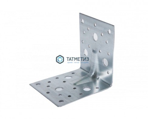 Крепежный усиленный уголок KUU 105x105x90 х 2,0мм |  «ТАТМЕТИЗ» Крепежный усиленный уголок KUU 105x105x90 х 2,0мм -  магазин крепежа «ТАТМЕТИЗ»