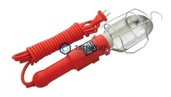 Светильник переносной ЛСУ-1 ПВС 2х0.75 с выкл. и розеткой 10м 220В |  «ТАТМЕТИЗ» Светильник переносной ЛСУ-1 ПВС 2х0.75 с выкл. и розеткой 10м 220В -  магазин крепежа «ТАТМЕТИЗ»