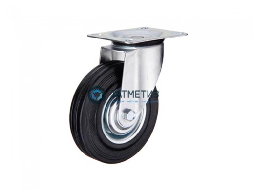 Колесо поворотное c площадкой d 125 мм |  «ТАТМЕТИЗ» Колесо поворотное c площадкой d 125 мм -  магазин крепежа «ТАТМЕТИЗ»