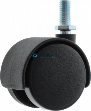 Колесо мебельное поворотное, черный нейлон, крепление с болтом TWT40 |  «ТАТМЕТИЗ» Колесо мебельное поворотное, черный нейлон, крепление с болтом TWT40 -  магазин крепежа «ТАТМЕТИЗ»