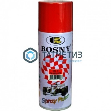 Краска аэроз. BOSNY 520 мл. №006  КРАСНАЯ |  «ТАТМЕТИЗ» Краска аэроз. BOSNY 520 мл. №006  КРАСНАЯ -  магазин крепежа «ТАТМЕТИЗ»