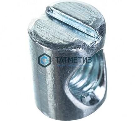 Гайка-бочонок М6 10х12,5 оцинк. |  «ТАТМЕТИЗ» Гайка-бочонок М6 10х12,5 оцинк. -  магазин крепежа «ТАТМЕТИЗ»