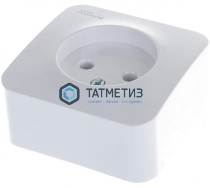 Розетка 1-м ОП BLANCA 16А 250В без заземл. бел., без шторок, с изолирующей пластиной |  «ТАТМЕТИЗ» Розетка 1-м ОП BLANCA 16А 250В без заземл. бел., без шторок, с изолирующей пластиной -  магазин крепежа «ТАТМЕТИЗ»