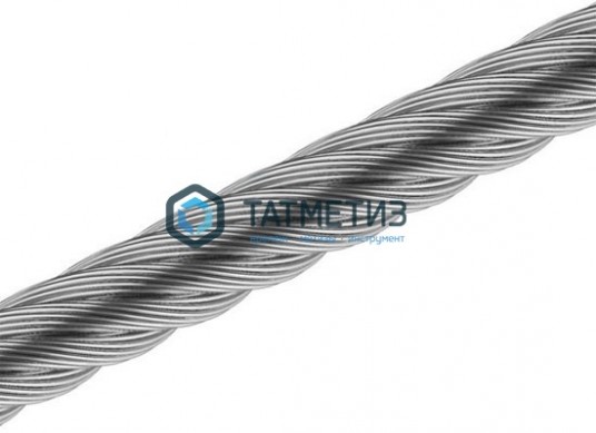 Трос ср.мягкости  ART 8379 7х7 А2 нержавейка   3мм (250 м/бух).. |  «ТАТМЕТИЗ» Трос ср.мягкости  ART 8379 7х7 А2 нержавейка   3мм (250 м/бух).. -  магазин крепежа «ТАТМЕТИЗ»