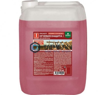 Огнебиозащита для древесины 1-я гр., с индикатором 10кг PROSEPT |  «ТАТМЕТИЗ» Огнебиозащита для древесины 1-я гр., с индикатором 10кг PROSEPT -  магазин крепежа «ТАТМЕТИЗ»