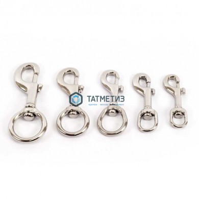 Карабин для животных 12 |  «ТАТМЕТИЗ» Карабин для животных 12 -  магазин крепежа «ТАТМЕТИЗ»