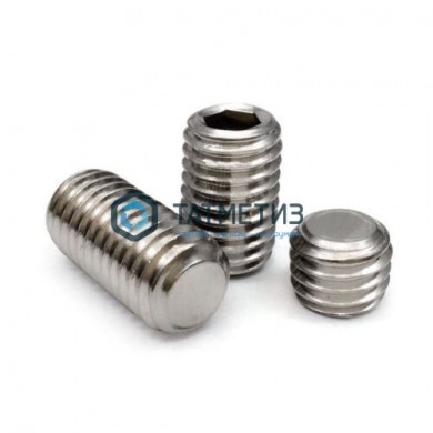 Винт установочный с засверл. концом, внутренний шестигранник ИСО 4029 (ДИН 916) А2 M 5X 8 |  «ТАТМЕТИЗ» Винт установочный с засверл. концом, внутренний шестигранник ИСО 4029 (ДИН 916) А2 M 5X 8 -  магазин крепежа «ТАТМЕТИЗ»