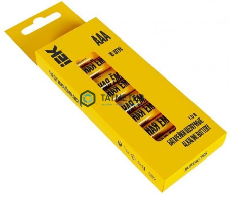 Батарейка алкалиновая тип AAA / LR03 1.5В ( 2 шт/уп ) IEK |  «ТАТМЕТИЗ» Батарейка алкалиновая тип AAA / LR03 1.5В ( 2 шт/уп ) IEK -  магазин крепежа «ТАТМЕТИЗ»