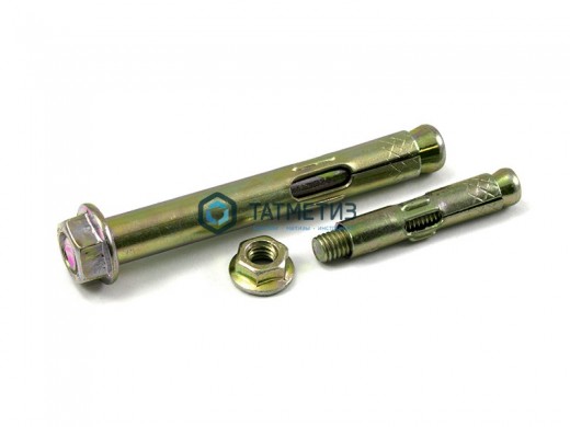Анкерный болт с гайкой 16х110 |  «ТАТМЕТИЗ» Анкерный болт с гайкой 16х110 -  магазин крепежа «ТАТМЕТИЗ»