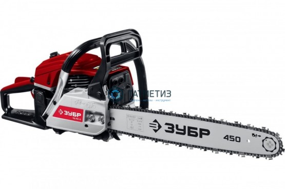 Пила цепная бензиновая, ЗУБР, 52 см3, шина 45 см |  «ТАТМЕТИЗ» Пила цепная бензиновая, ЗУБР, 52 см3, шина 45 см -  магазин крепежа «ТАТМЕТИЗ»