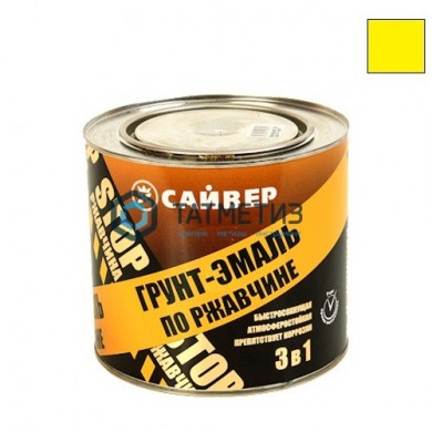 Грунт-эмаль по ржавчине ХВ 3 в 1 СТАРТ  ЖЕЛТАЯ  1,8 кг-./6 |  «ТАТМЕТИЗ» Грунт-эмаль по ржавчине ХВ 3 в 1 СТАРТ  ЖЕЛТАЯ  1,8 кг-./6 -  магазин крепежа «ТАТМЕТИЗ»