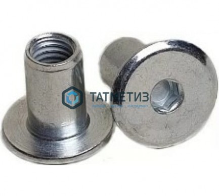 Гайка Эриксона плоск/гл.внутр/шестигр АРТ 9262 А4 M 8X15 (100) |  «ТАТМЕТИЗ» Гайка Эриксона плоск/гл.внутр/шестигр АРТ 9262 А4 M 8X15 (100) -  магазин крепежа «ТАТМЕТИЗ»