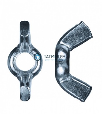 Гайка барашек оцинк  М8  (300 шт/уп) КК |  «ТАТМЕТИЗ» Гайка барашек оцинк  М8  (300 шт/уп) КК -  магазин крепежа «ТАТМЕТИЗ»