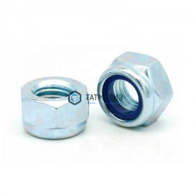 Гайка самоконтр DIN 985, оц М12 |  «ТАТМЕТИЗ» Гайка самоконтр DIN 985, оц М12 -  магазин крепежа «ТАТМЕТИЗ»