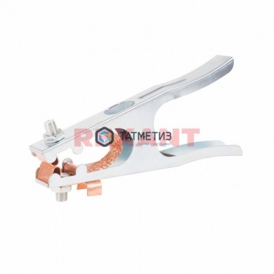 Клемма заземления типа крокодил 500 А 200 мм для сварки REXANT |  «ТАТМЕТИЗ» Клемма заземления типа крокодил 500 А 200 мм для сварки REXANT -  магазин крепежа «ТАТМЕТИЗ»