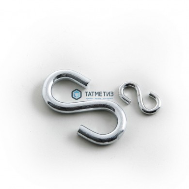 Крюк Тип S 6 |  «ТАТМЕТИЗ» Крюк Тип S 6 -  магазин крепежа «ТАТМЕТИЗ»