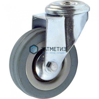 Колесо поворотное под болт d  75 мм |  «ТАТМЕТИЗ» Колесо поворотное под болт d  75 мм -  магазин крепежа «ТАТМЕТИЗ»