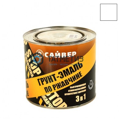 Грунт-эмаль по ржавчине ХВ 3 в 1 СТАРТ  БЕЛАЯ  1,8 кг-./6 |  «ТАТМЕТИЗ» Грунт-эмаль по ржавчине ХВ 3 в 1 СТАРТ  БЕЛАЯ  1,8 кг-./6 -  магазин крепежа «ТАТМЕТИЗ»