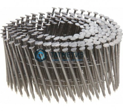 Гвозди с винтовой накаткой на кассетах  2,8 х 70  (250 шт/кас, 6000 шт/кор)  SCH |  «ТАТМЕТИЗ» Гвозди с винтовой накаткой на кассетах  2,8 х 70  (250 шт/кас, 6000 шт/кор)  SCH -  магазин крепежа «ТАТМЕТИЗ»