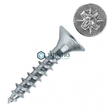 Шурупы унив. 2,5х10  (1000 шт/уп) ТК БЕЛЫЙ ЦИНК |  «ТАТМЕТИЗ» Шурупы унив. 2,5х10  (1000 шт/уп) ТК БЕЛЫЙ ЦИНК -  магазин крепежа «ТАТМЕТИЗ»