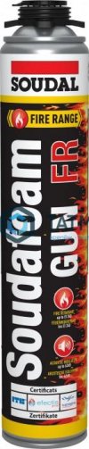 Пена монтажная огнестойкая SOUDAL  SOUDAFOAM 1K FR 750 мл (12 шт/уп) |  «ТАТМЕТИЗ» Пена монтажная огнестойкая SOUDAL  SOUDAFOAM 1K FR 750 мл (12 шт/уп) -  магазин крепежа «ТАТМЕТИЗ»