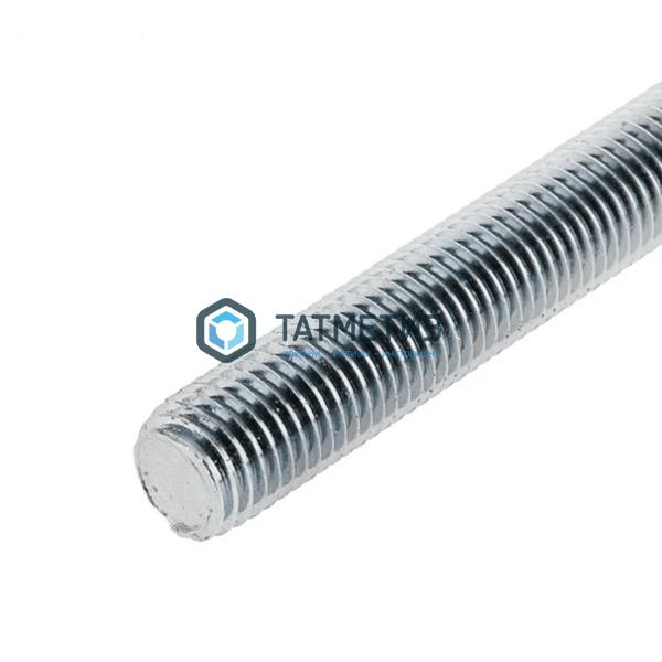 Шпилька резьбовая оц М30х2000  КП 8.8  60° Шпилька резьбовая оц М30х2000  КП 8.8  60°