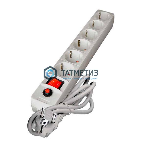 Сетевой фильтр 6х3м с выключателем ПВС 3х0.75 Универсал Сетевой фильтр 6х3м с выключателем ПВС 3х0.75 Универсал