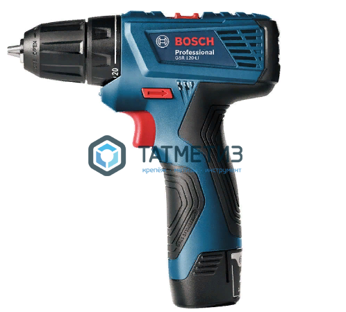 Дрель-шуруповерт аккумуляторная GSR 120-LI 2x2,0 Ач Дрель-шуруповерт аккумуляторная GSR 120-LI 2x2,0 Ач