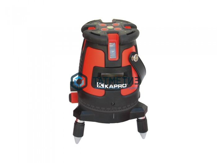 Уровень лазерный (4 вертикали, 1 горизонталь, тренога, очки) 875-набор  КАПРО (KAPRO) Уровень лазерный (4 вертикали, 1 горизонталь, тренога, очки) 875-набор  КАПРО (KAPRO)