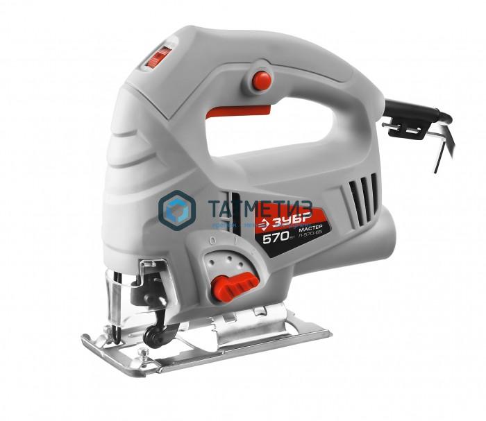 Лобзик ЗУБР "МАСТЕР", 3-х позиционный маятниковый ход, 0–3000 ход/мин, ст 8мм, дер 65мм, 570Вт Лобзик ЗУБР "МАСТЕР", 3-х позиционный маятниковый ход, 0–3000 ход/мин, ст 8мм, дер 65мм, 570Вт