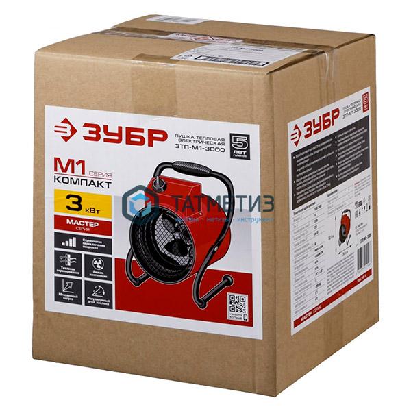Пушка тепловая КОМПАКТ, ЗУБР ЗТП-М1-3000, круглая, электрическая, гладкий нерж ТЭН, двойные стенки ( Пушка тепловая КОМПАКТ, ЗУБР ЗТП-М1-3000, круглая, электрическая, гладкий нерж ТЭН, двойные стенки (