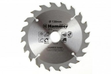 Диск пильный по дереву 130х20 16мм, 20Т Hammerflex 205-101 CSB WD |  «ТАТМЕТИЗ» Диск пильный по дереву 130х20 16мм, 20Т Hammerflex 205-101 CSB WD -  магазин «ТАТМЕТИЗ»