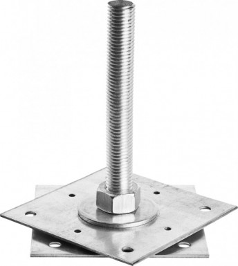 Анкер регулировочный по высоте ARH (140 х 140 мм)-М24, H-250мм |  «ТАТМЕТИЗ» Анкер регулировочный по высоте ARH (140 х 140 мм)-М24, H-250мм -  магазин «ТАТМЕТИЗ»