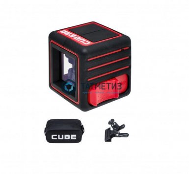 Построитель лазерных плоскостей ADA Cube Home Edition (батарея, крепление унив.- зажим, сумка) -  магазин «ТАТМЕТИЗ»